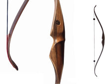 Load image into Gallery viewer, Saturn recurve bow 52", recurve horsebow, hunting bow, traditional archery bow