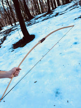 Load image into Gallery viewer, English traditional wooden archery bow, wooden longbow, archery bow, traditional longbow, traditional archery, Karl bow