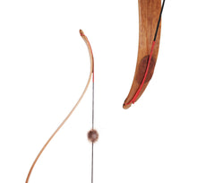 Load image into Gallery viewer, Red FOX Recurve Bow 50", horsebow, traditional archery bow, laminated bow, hunting bow