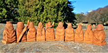 Load image into Gallery viewer, Norse Gods, Viking statue, Norse gods set, norse pagan, pagan altar, viking gods, norse altar, wood statue, norse goddess, viking goddess