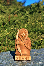 Load image into Gallery viewer, Skadi Goddess, Skadi Norse Goddess, skadi statue, norse goddess, norse pagan, pagan altar, viking statue, norse altar