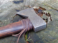 Load image into Gallery viewer, Viking forged ax, steel ax, norse hand forged ax, viking ax