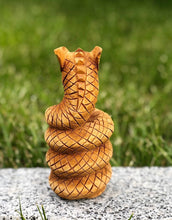 Load image into Gallery viewer, Jormungandr Norse Serpent, viking statue, Midgard Serpent, pagan statue, norse altar, norse pagan