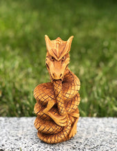 Load image into Gallery viewer, Jormungandr Norse Serpent, viking statue, Midgard Serpent, pagan statue, norse altar, norse pagan