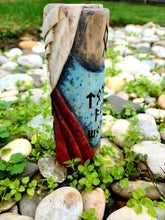 Load image into Gallery viewer, Painted Allfather God statue, Odin Norse God Painted statue