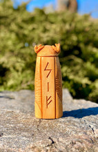 Load image into Gallery viewer, Sif statue, Sif Norse goddess, Sif wooden statue, viking statue, norse gods, norse pagan, asatru