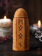 Load image into Gallery viewer, Luna Goddess, Luna Witch Goddess, pagan altar, viking statue, norse gods, norse pagan