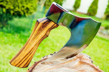 Load image into Gallery viewer, Viking pizza cutter, anniversary gift, pizza maker gift, norse mythology, gift for husband, pizza ax
