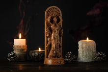 Load image into Gallery viewer, Sol Norse Goddess, Sunna Viking statue, Norse Goddess, Asatru, paganism religion, sun goddess