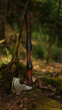 Load image into Gallery viewer, Vegvisir Bearded Ax, Handforged Scandinavian ax