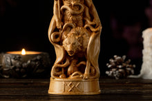 Load image into Gallery viewer, Loki Norse God figure, Loki pagan statue, Norse mythology, pagan statue, norse gods, pagan statue, norse pagan, viking statue