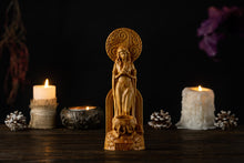 Load image into Gallery viewer, Set of Celtic gods: Cernunnos, Danu, Bridgid, celtic gods, celtic statue, celtic pantheon, pagan altar, pagan statue