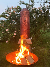 Load image into Gallery viewer, ODIN Garden Figure 35.5 inches, norse gods, viking statue, norse pagan, pagan statue, garden statue, pagan religion