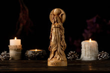 Load image into Gallery viewer, Nyx Greek Goddess, Moon Goddess, greek gods, greek pantheon, pagan statue