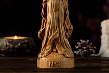 Load image into Gallery viewer, Nyx Greek Goddess, Moon Goddess, greek gods, greek pantheon, pagan statue