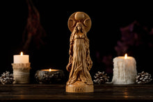 Load image into Gallery viewer, Nyx Greek Goddess, Moon Goddess, greek gods, greek pantheon, pagan statue