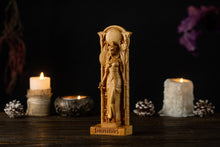Load image into Gallery viewer, Nephthys Egyptian Goddess, Nephthys with wings statue, ancient egypt gods, egypt gods, ancient paganism, pagan altar, egypt altar statue