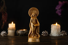 Load image into Gallery viewer, Set of Celtic gods: Cernunnos, Danu, Bridgid, celtic gods, celtic statue, celtic pantheon, pagan altar, pagan statue
