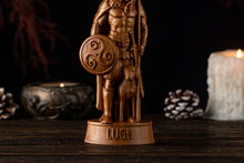 Load image into Gallery viewer, Lugh Irish God, Lug Irish Mythology, Lugh Celtic god, celtic gods, pagan statue, lugh statue