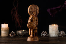 Load image into Gallery viewer, Lugh Irish God, Lug Irish Mythology, Lugh Celtic god, celtic gods, pagan statue, lugh statue