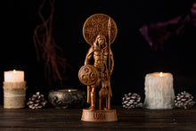 Load image into Gallery viewer, Lugh Irish God, Lug Irish Mythology, Lugh Celtic god, celtic gods, pagan statue, lugh statue