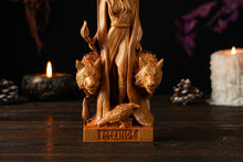 Load image into Gallery viewer, Melinoe Greek Goddess, Melinoe Greek mythology, Melinoe statue, greek goddess, greek altar, greek pantheon, pagan statue
