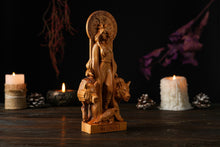 Load image into Gallery viewer, Melinoe Greek Goddess, Melinoe Greek mythology, Melinoe statue, greek goddess, greek altar, greek pantheon, pagan statue