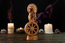 Load image into Gallery viewer, Taranis Celtic God, Taranis Celtic Figure, celtic gods, celtic altar, pagan statue
