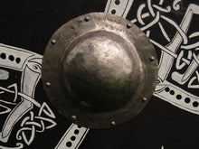 Load image into Gallery viewer, Viking Battle Shield, Fenrir Norse Shield, medieval shield, custom shield, norse shield, larp viking shield
