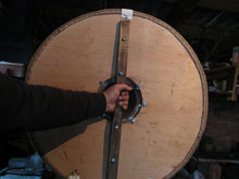Load image into Gallery viewer, Vegvisir Battle Shield Viking Shield, Viking Shield, medieval shield, custom shield, norse shield, larp viking shield