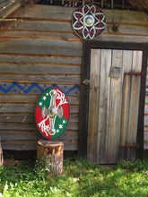 Load image into Gallery viewer, Celtic Battle shield, medieval shield, celtic warrior shield, celtic knot