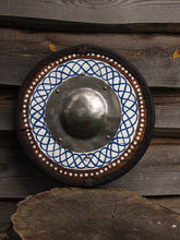 Load image into Gallery viewer, Medieval fist shield, medieval buckler shield, armor medieval, viking shield