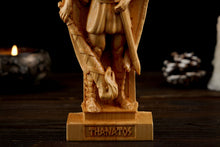 Load image into Gallery viewer, Thanatos Greek statue, Thanatos Greek God, greek gods, greek altar, greek pantheon, pagan statue, thanatos statue