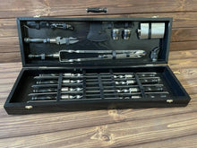 Load image into Gallery viewer, BBQ Skewers set, Stainless steel skewers, BBQ accessories, skewers for grill, bbq gifts, bbq tools, bbq set