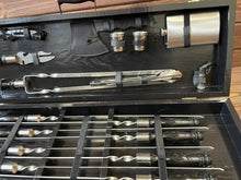 Load image into Gallery viewer, BBQ Skewers set, Stainless steel skewers, BBQ accessories, skewers for grill, bbq gifts, bbq tools, bbq set