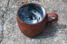 Load image into Gallery viewer, Celtic knot clay mug, celtic ceramic mug, celtic dishes, celtic stuff, pagan ceramic mug, celtic pagan, norse pagan