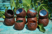 Load image into Gallery viewer, Sea shell ceramic mug, clay mug, coffee ceramic cup, pottery, handmade ceramic mug