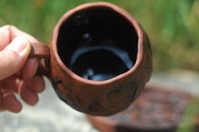 Load image into Gallery viewer, Handmade ceramic mug, ceramic mug, clay mug, coffee ceramic cup, pottery, handmade ceramic mug, helloween mug