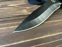 Load image into Gallery viewer, Tactical knife, viking knife, Forged knife, hunting knife, engraved knife, Ukraine shop, stand with Ukraine