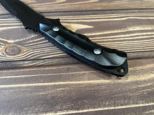 Load image into Gallery viewer, Tactical knife, viking knife, Forged knife, hunting knife, engraved knife, Ukraine shop, stand with Ukraine