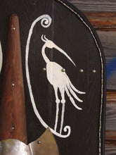 Load image into Gallery viewer, Celtic Battle shield, medieval shield, celtic warrior shield, celtic knot