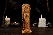 Load image into Gallery viewer, Loki statue, Loki in costume figure, Norse God figure, Loki pagan statue, pagan statue, norse gods, pagan statue, norse pagan, viking statue