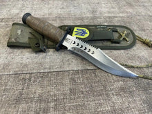 Load image into Gallery viewer, Tactical knife, Ukraine army knife, viking knife, Forged knife, hunting knife, engraved knife, Ukraine shop, stand with Ukraine