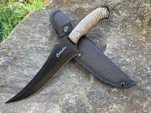 Load image into Gallery viewer, Hunting knife, forged knife, tactical knife, forged steel knife
