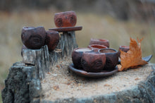 Load image into Gallery viewer, Handmade ceramic cup, tea mug, tea cup set, small ceramic tea cup, clay tea cup, pottery tea cups, dining tea cup