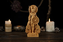 Load image into Gallery viewer, Valkyrie statue, Valkyrie Norse Goddess, norse gods, pagan statue, norse pagan, viking statue, scandinavian