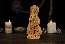 Load image into Gallery viewer, Valkyrie statue, Valkyrie Norse Goddess, norse gods, pagan statue, norse pagan, viking statue, scandinavian