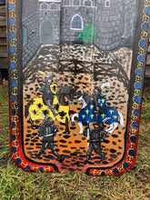 Load image into Gallery viewer, Medieval pavise shield, medieval shield, custom pavise, norse shield, larp viking shield
