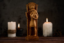 Load image into Gallery viewer, Thoth statue, Thoth Egypt God, Thoth Egypt figure, ancient egypt gods, egypt gods, ancient paganism, pagan altar, egypt altar statue