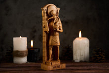Load image into Gallery viewer, Thoth statue, Thoth Egypt God, Thoth Egypt figure, ancient egypt gods, egypt gods, ancient paganism, pagan altar, egypt altar statue
